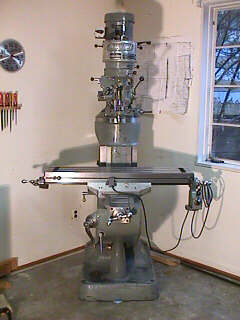 The completed machine