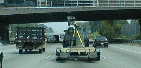 Loaded and heading home on Rt. 66