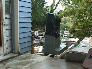 The base out over the landing