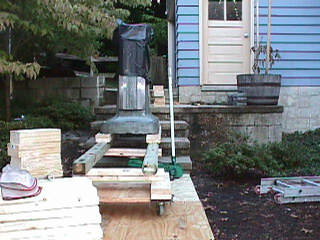 The base makes it to the 2nd step