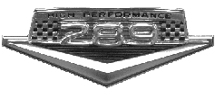 289 Hi-Perf Fender Emblem