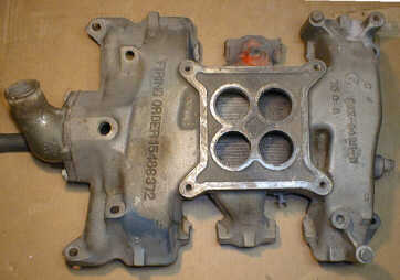 312 4-bbl intake manifold