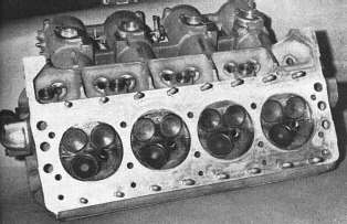 427 Calliope cylinder head, bottom view